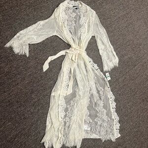 NEW: International Concepts Intimate Long Robe, size Large